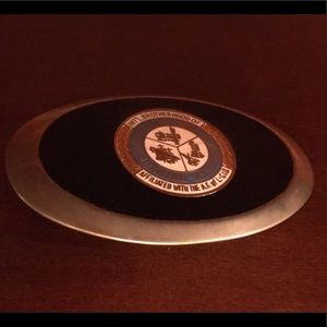 International Brotherhood of Boilermakers Iron Ship Makers Belt Buckle Chrome